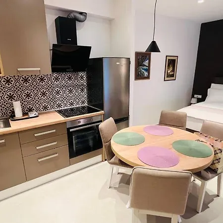 Stone House With Cute Terrase Split